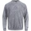 Pro Standard Mens NHL Split Logo Cotton Double Knit Full Zip Hoodie(Washed Grey)