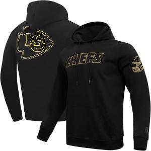 Mens NFL Black&Gold Varsity Jacket(Black)