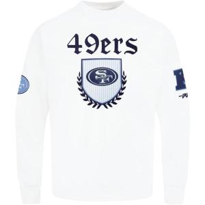 Pro Standard Mens NFL Country Club Fleece Crewneck Sweatshirt(White)