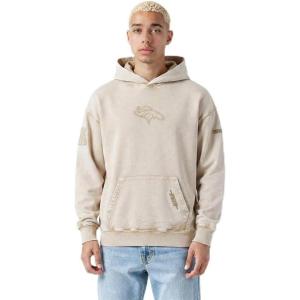 Pro Standard Mens NFL Washed Classic Pull Over Hoodie(Washed Warm Slate)