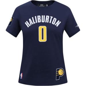 Pro Standard NBA Womens Womens NBA Indiana Pacers Classic Player Cotton Short Sleeve Slim Tee(Team Color)
