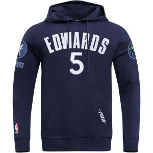 Pro Standard NBA mens Mens Nba Minnesota Timberwolves Classic Player Cotton Double Knit Pull Over Hoodie(Team Color)