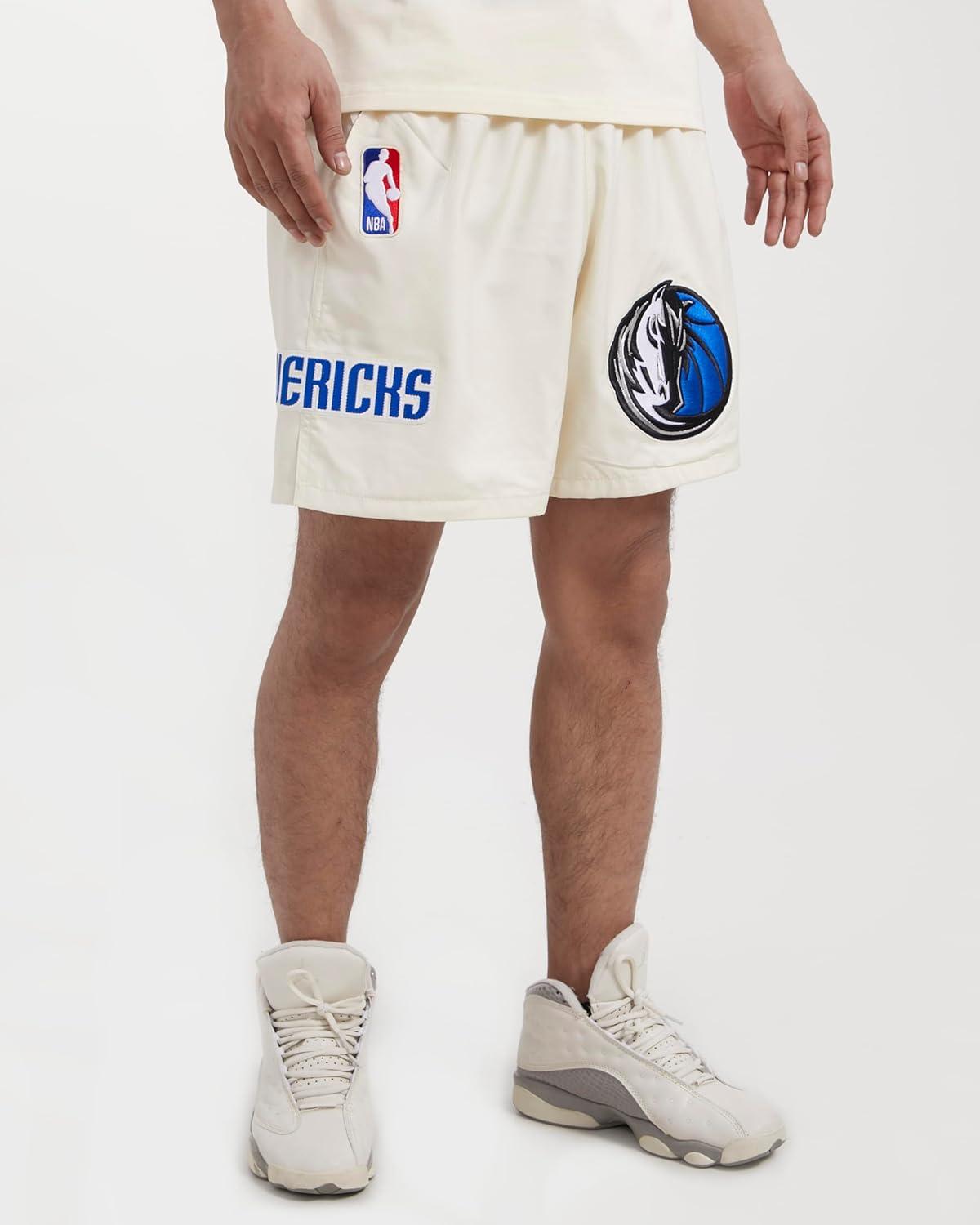 image:imageMens NBA Classic Woven Woven ShortEggshell