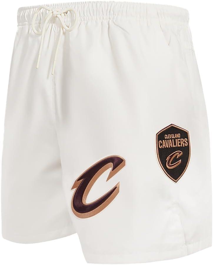 image:imageMens NBA Classic Woven Woven ShortEggshell