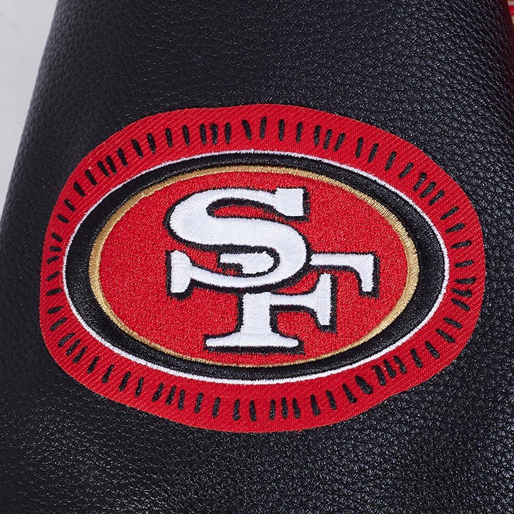 image:imagePro Standard Mens NFL DIY Pick Stitch Varsity JacketRed
