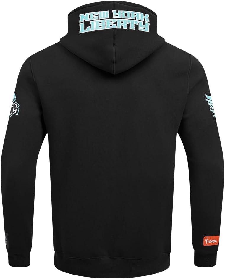 image:imagePro Standard Mens WNBA New York Liberty Classic Player Name And Number Pull Over HoodieBlack