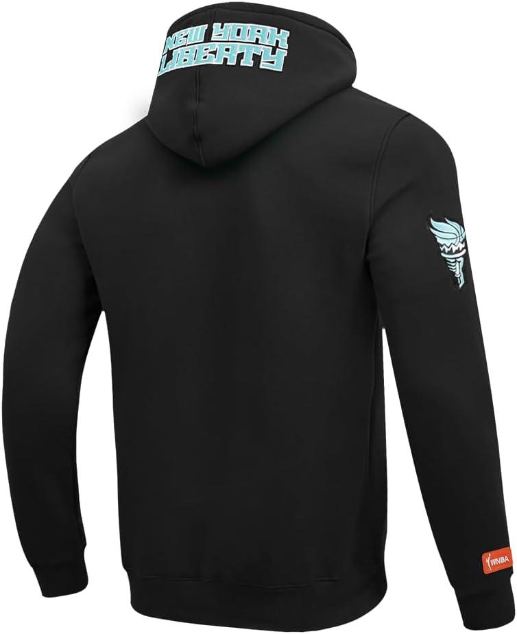 image:imagePro Standard Mens WNBA New York Liberty Classic Player Name And Number Pull Over HoodieBlack