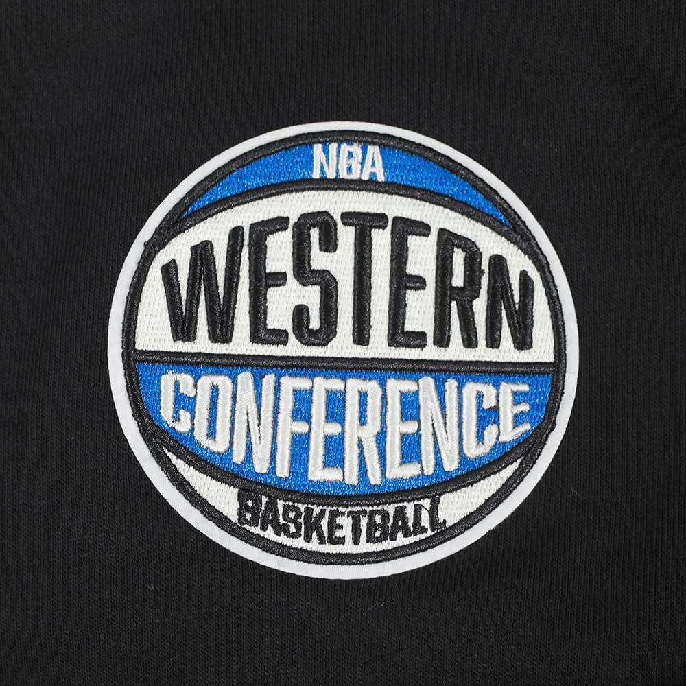 image:imagePro Standard NBA womens Womens Nba Modern Originals Brushed Back French Terry Cropped Pullover HoodieBlack
