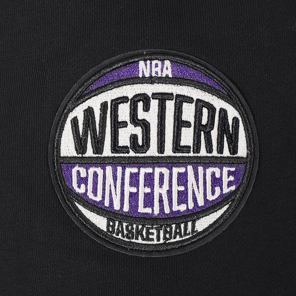 image:imagePro Standard NBA womens Womens Nba Modern Originals Brushed Back French Terry Cropped Pullover HoodieBlack
