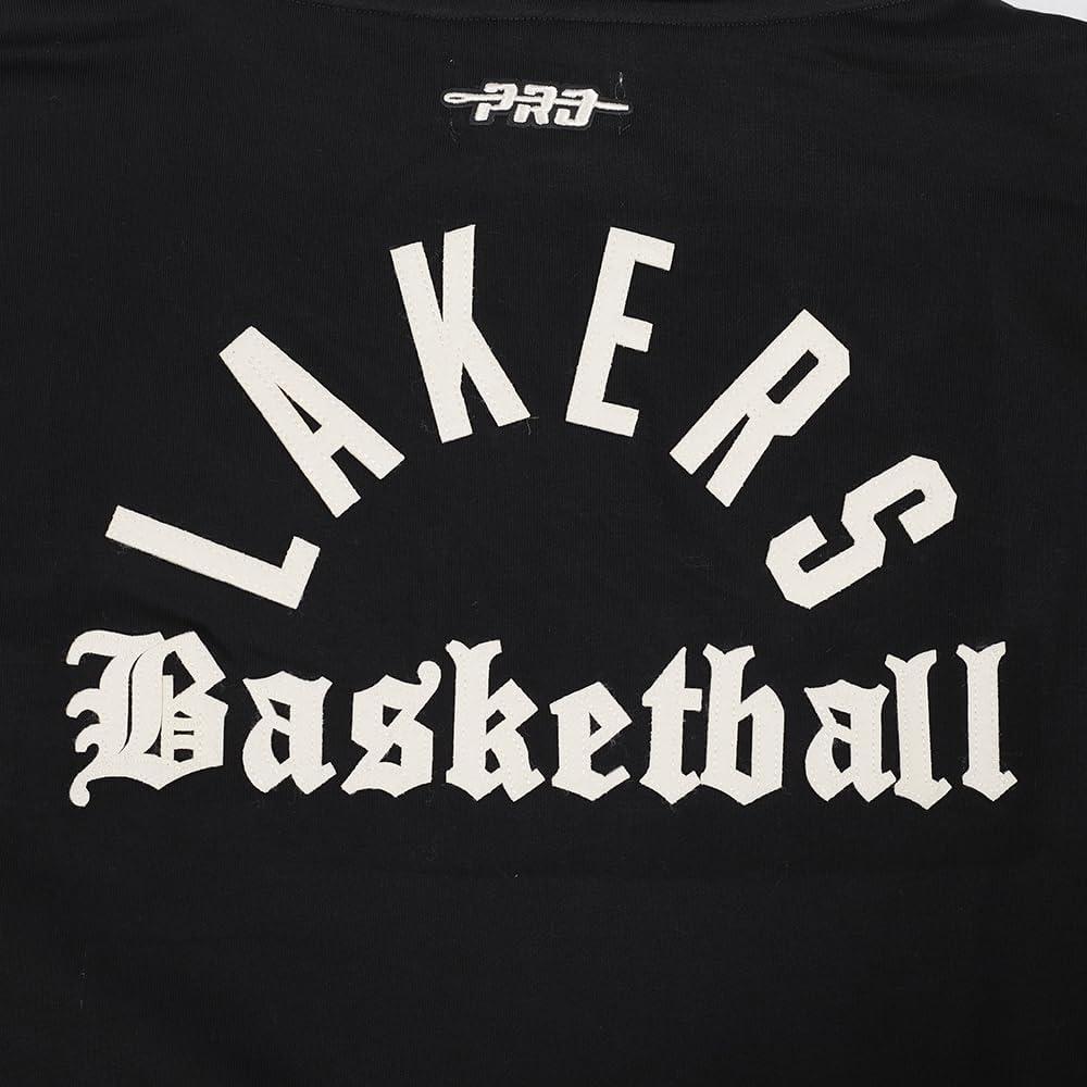image:imagePro Standard NBA womens Womens Nba Modern Originals Brushed Back French Terry Cropped Pullover HoodieBlack