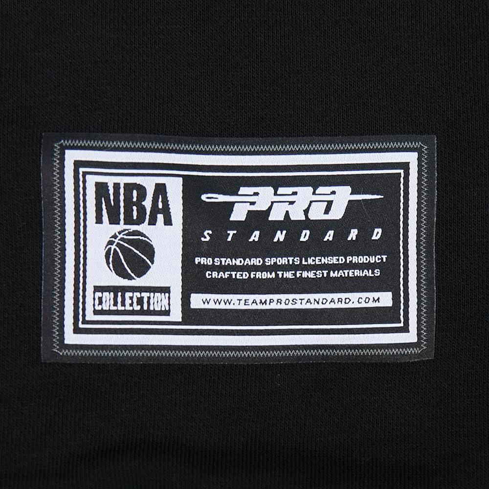 image:imagePro Standard NBA womens Womens Nba Modern Originals Brushed Back French Terry Cropped Pullover HoodieBlack