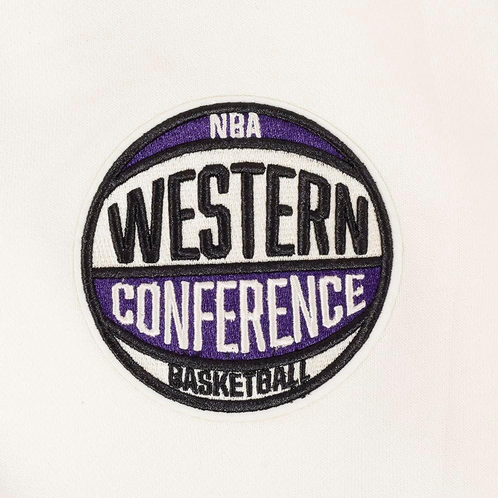 image:imagePro Standard NBA womens Womens Nba Modern Originals Brushed Back French Terry Cropped Pullover HoodieEggshell
