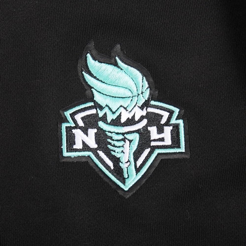 image:imagePro Standard WNBA womens Womens Wnba New York Liberty Classic Player Brushed Back French Terry Crewneck SweatshirtBlack
