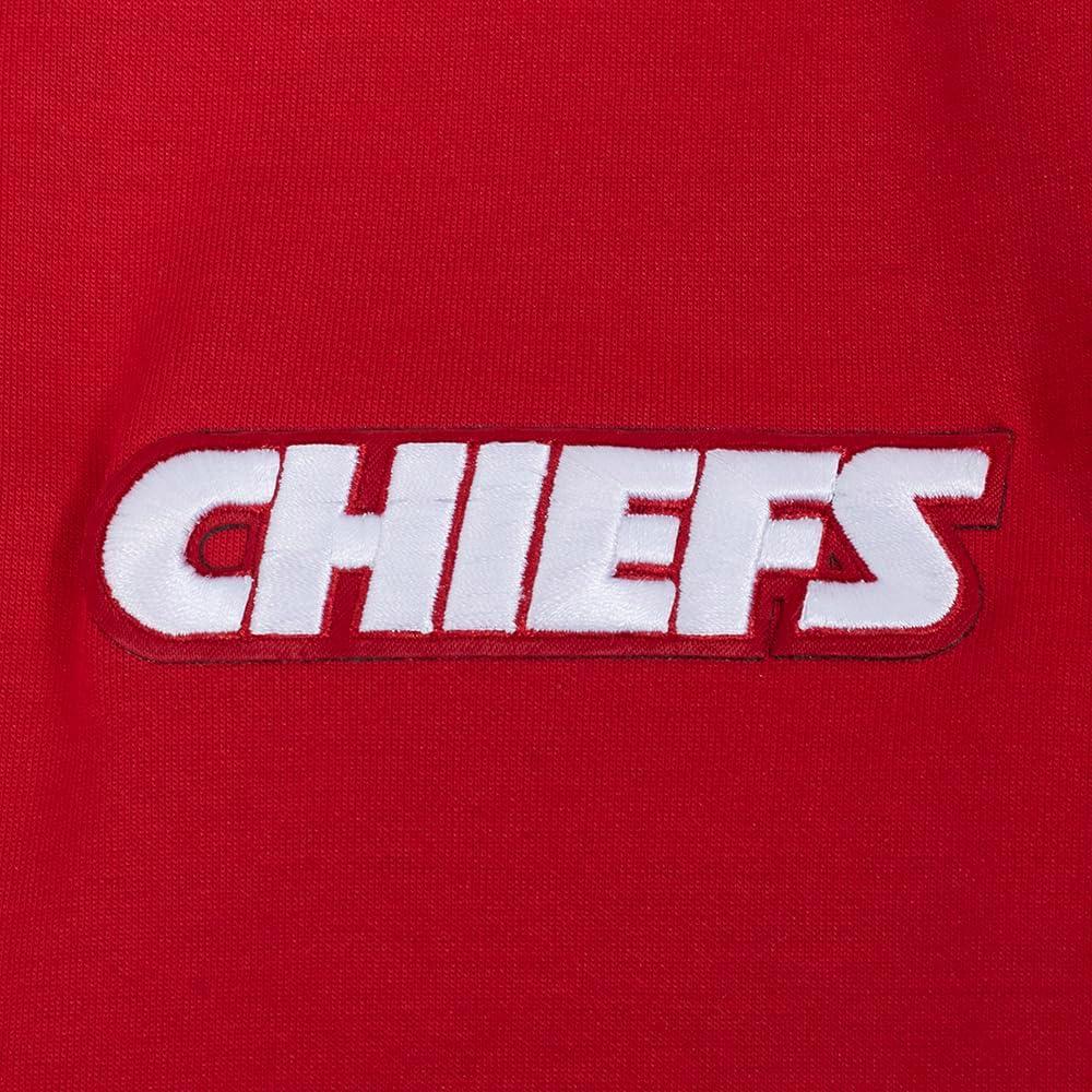 image:imagePro Standard Womens NFL Game Day Classics Cotton Double Knit Cropped Pullover HoodieRed
