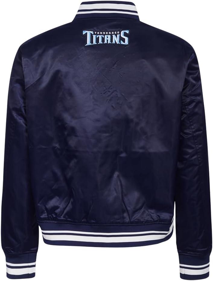 image:imagePro Standard Womens NFL Script Tail Satin JacketBlue