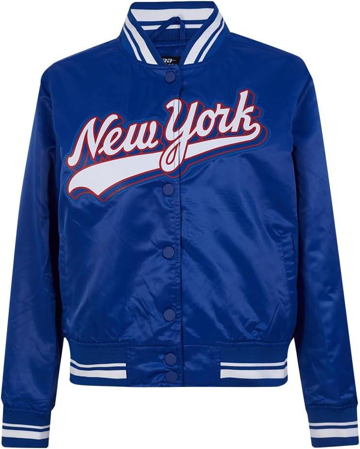 image:imagePro Standard Womens NFL Script Tail Satin JacketBlue