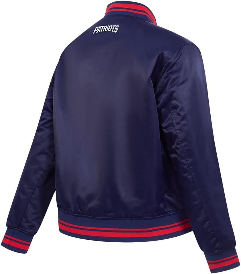 image:imagePro Standard Womens NFL Script Tail Satin JacketBlue
