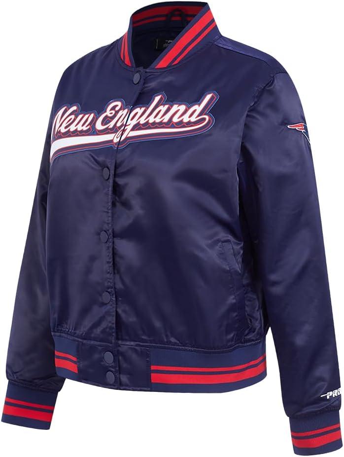 image:imagePro Standard Womens NFL Script Tail Satin JacketBlue