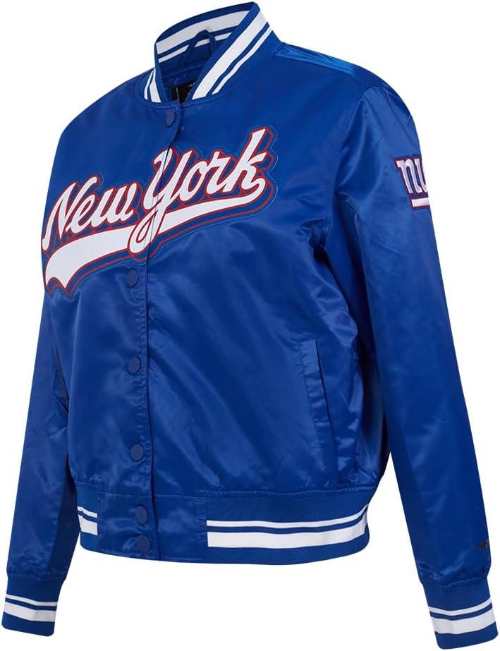 image:imagePro Standard Womens NFL Script Tail Satin JacketBlue
