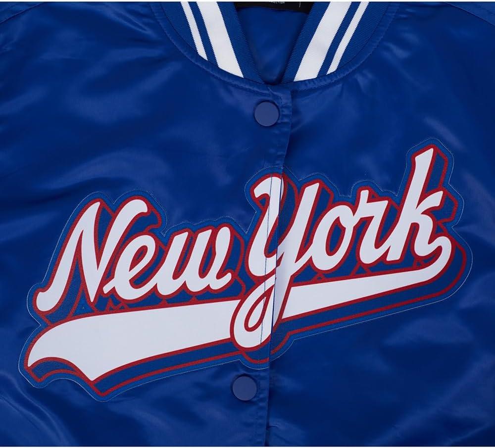 image:imagePro Standard Womens NFL Script Tail Satin JacketBlue