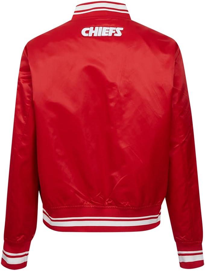 image:imagePro Standard Womens NFL Script Tail Satin JacketRed