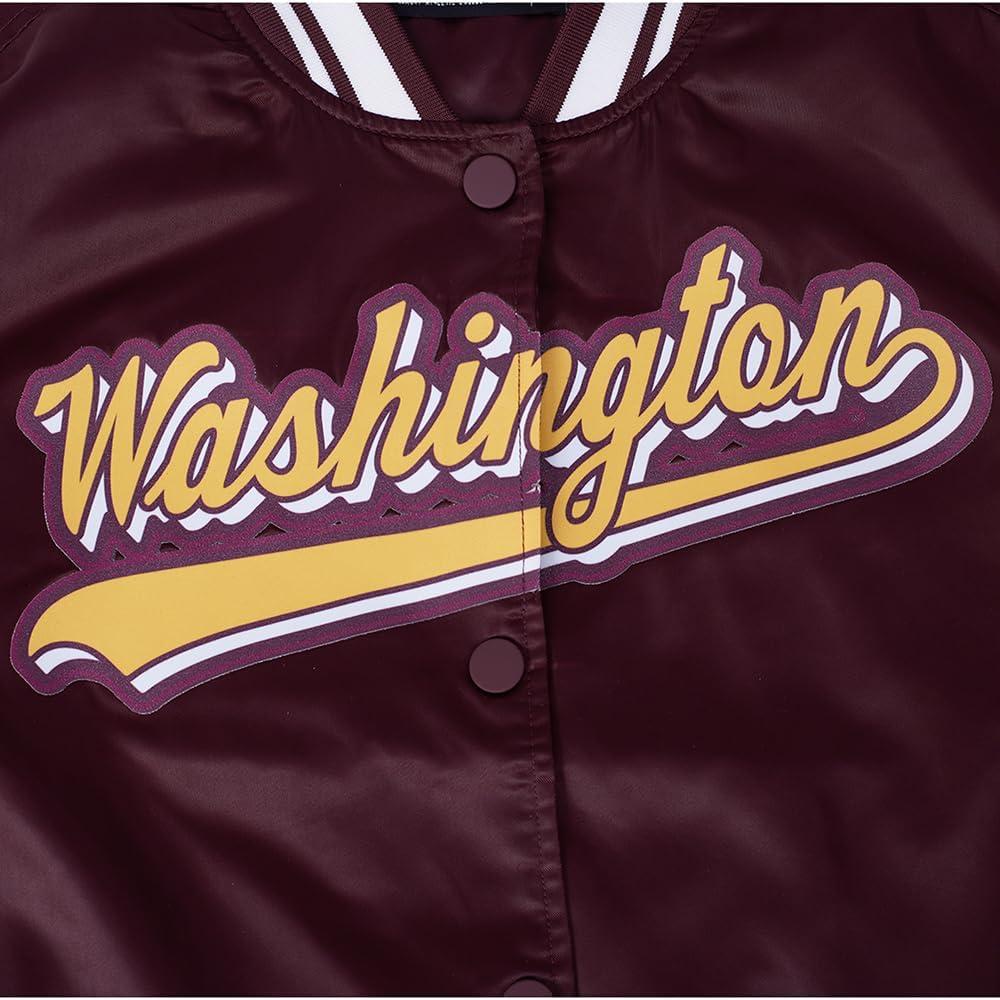 image:imagePro Standard Womens NFL Script Tail Satin JacketRed