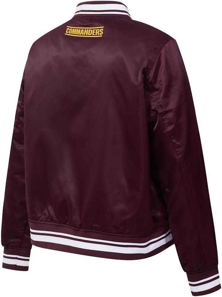 image:imagePro Standard Womens NFL Script Tail Satin JacketRed