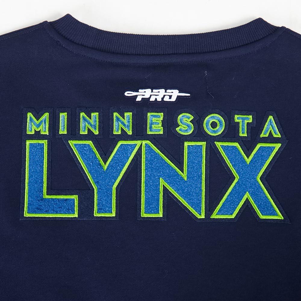 image:imagePro Standard Womens WNBA Minnesota Lynx Classic Player Name And Number Crewneck SweatshirtMidnight Navy