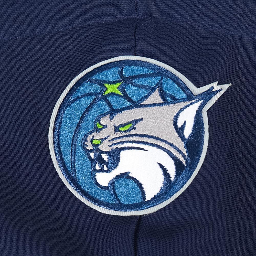 image:imagePro Standard Womens WNBA Minnesota Lynx Classic Player Name And Number Cropped Pullover HoodieMidnight Navy