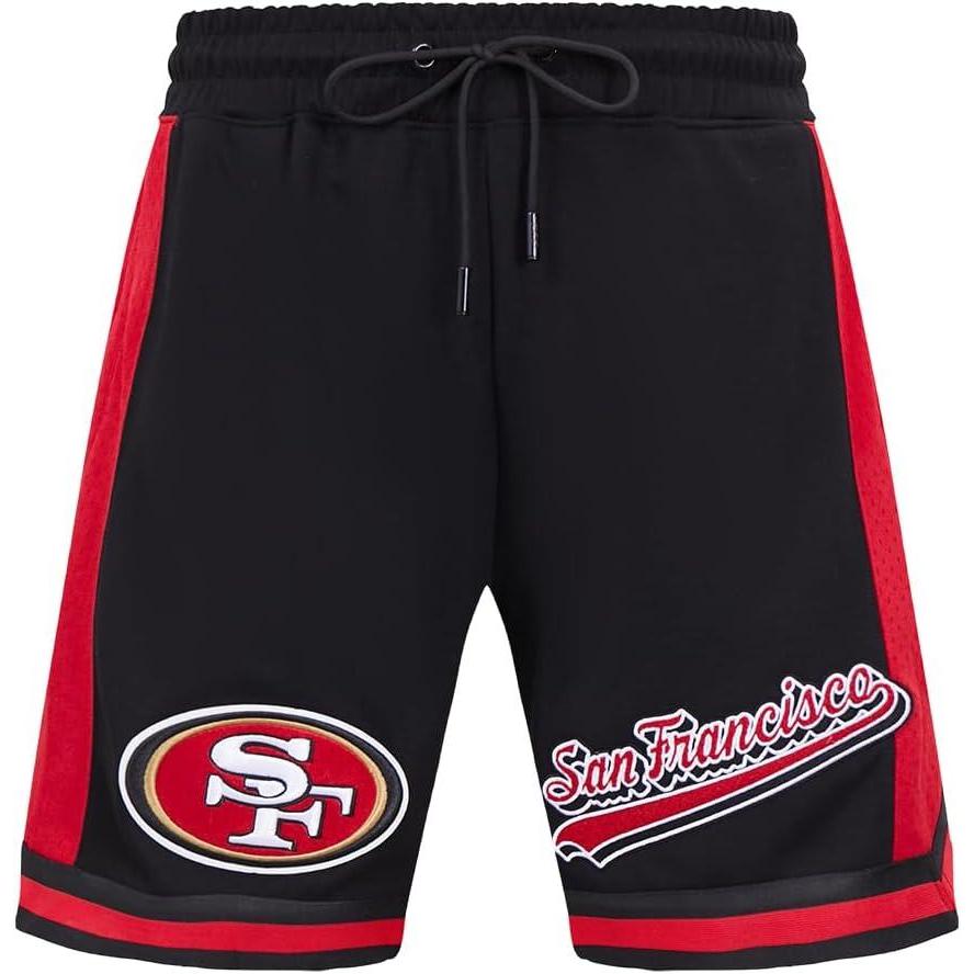 image:imagePro Standard Mens NFL Script Tail Athletic ShortBlackRed