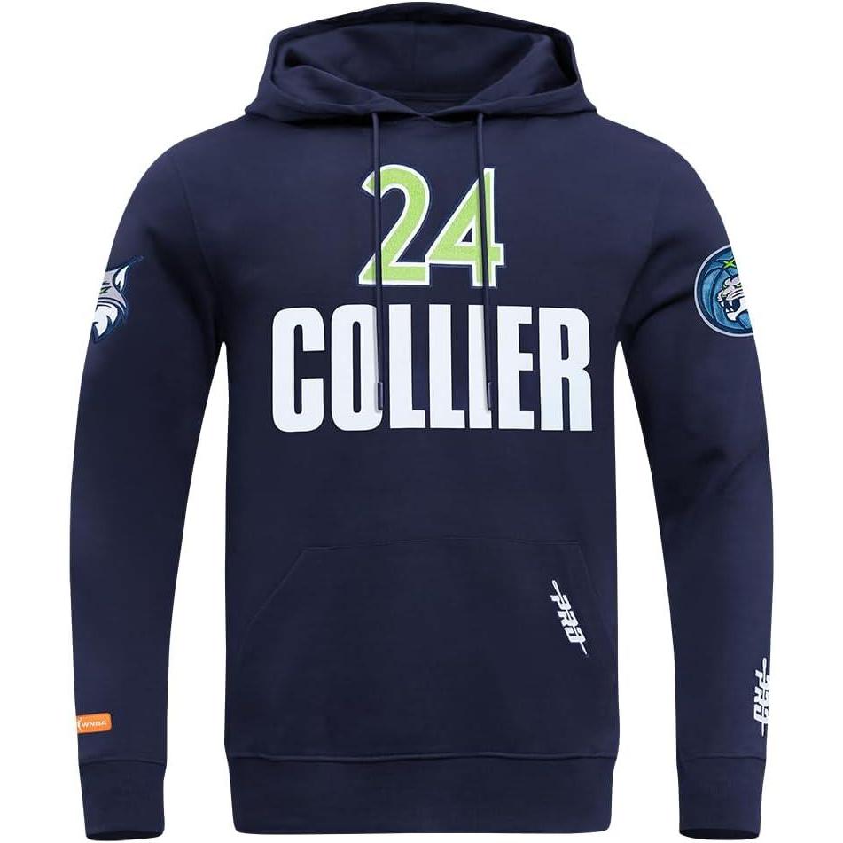 image:imagePro Standard Mens WNBA Minnesota Lynx Classic Player Name And Number Pull Over HoodieMidnight Navy