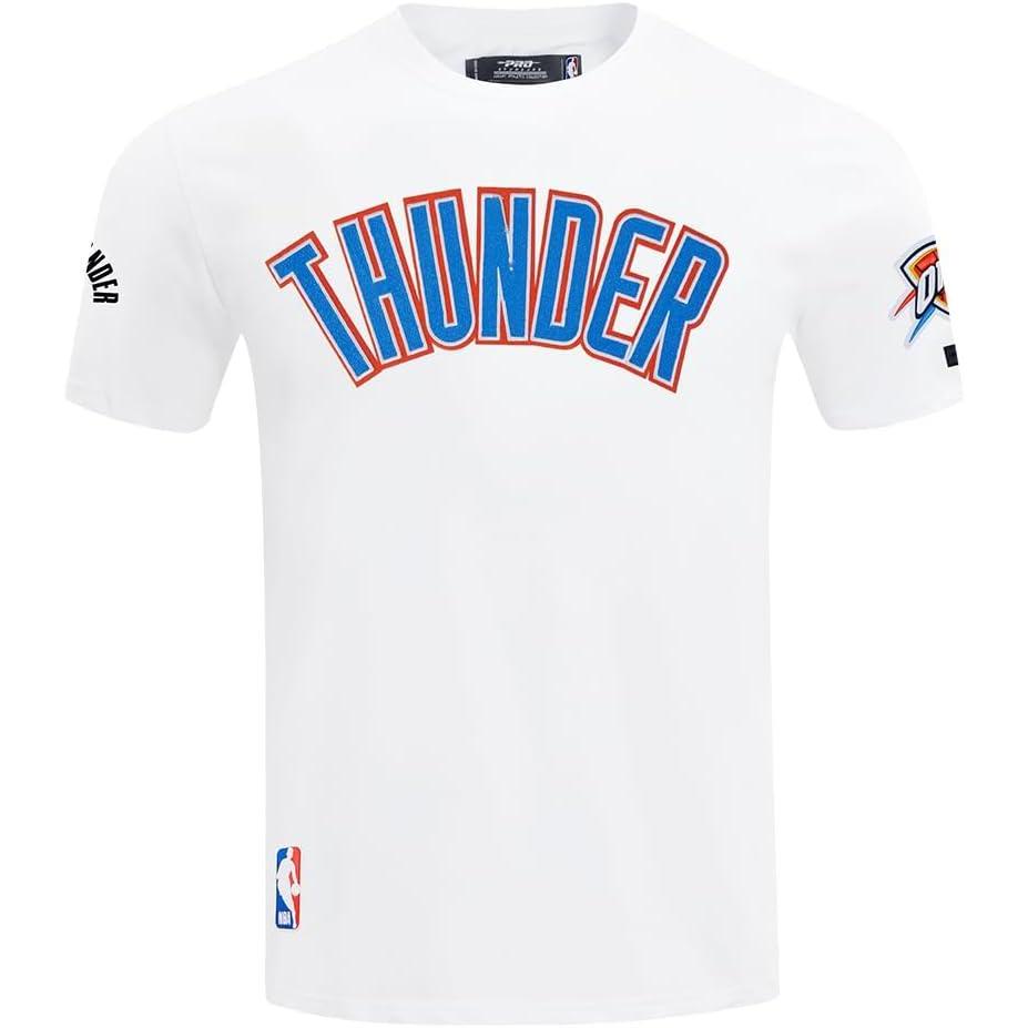 image:imagePro Standard NBA Mens Mens NBA Oklahoma City Thunder Classic Player Cotton Short Sleeve TeeWhite