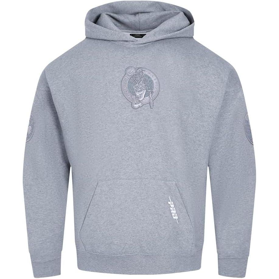 image:imagePro Standard NBA mens Mens Nba Reverse French Terry Brushed Back French Terry Pull Over HoodieDark Heather Gray