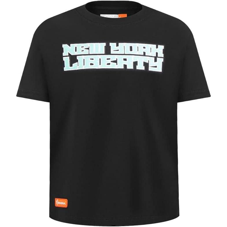 image:imagePro Standard WNBA Boys Big Boys WNBA New York Liberty Classic Player Cotton Short Sleeve TeeBlack