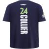 Big Boys WNBA Minnesota Lynx Classic Player Name and Number Cotton Short Sleeve Tee(Midnight Navy)