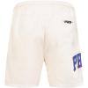 Mens NBA Classic Woven Woven Short(Eggshell)