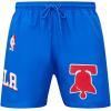 Mens NBA Classic Woven Woven Short(Royal Blue)
