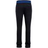 Pro Standard Mens NBA Mash Up Brushed Back French Terry Sweatpant(Black/Royal Blue/Black)