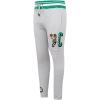 Pro Standard Mens NBA Mash Up Brushed Back French Terry Sweatpant(Heather Grey/Green)