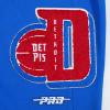 Pro Standard Mens NBA Mash Up Brushed Back French Terry Sweatpant(Royal Blue/Red)