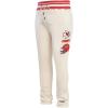 Pro Standard Mens NFL Retro Classics Sweatpant(Eggshell/ Red)
