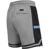 Pro Standard Mens NFL Script Tail Athletic Short(Gray/Black)