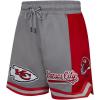 Pro Standard Mens NFL Script Tail Athletic Short(Gray/Red)