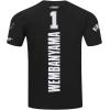 Pro Standard NBA Mens Mens NBA San Antonio Spurs Classic Player Cotton Short Sleeve Tee(Black)