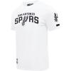 Pro Standard NBA Mens Mens NBA San Antonio Spurs Classic Player Cotton Short Sleeve Tee(White)