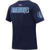 Pro Standard NBA Womens Womens NBA Minnesota Timberwolves Classic Player Cotton Short Sleeve Slim Tee(Team Color)
