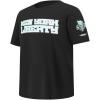 Pro Standard WNBA Boys Big Boys WNBA New York Liberty Classic Player Cotton Short Sleeve Tee(Black)