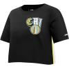 Pro Standard WNBA Womens Womens WNBA City Ransom Cotton Short Sleeve Boxy Tee(Black)