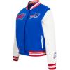 Pro Standard Womens NFL Mash Up Varsity Jacket(Blue)