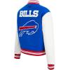 Pro Standard Womens NFL Mash Up Varsity Jacket(Blue)